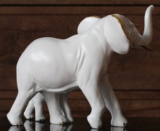 Słoń z małym słonikiem Słonik Prezent dla Matki