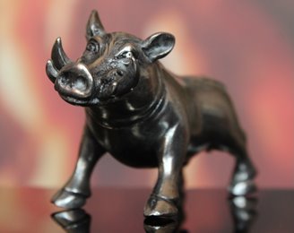 Cynowy Guziec Dzik Veronese Prezent dla Myśliwego