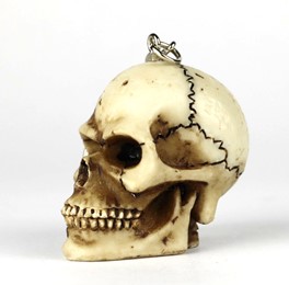 Brelok do kluczy Czaszka breloczek zawieszka