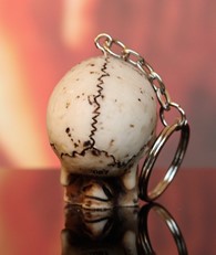 Brelok do kluczy Czaszka breloczek zawieszka