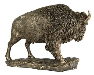 Żubr w brązie Veronese na prezent