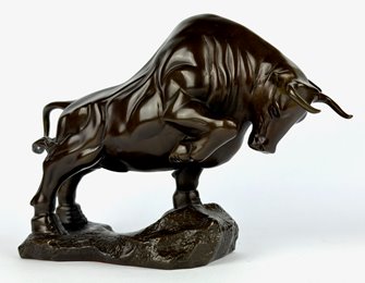 Statuetka Figurka Byk Byka prezent z okazji Awansu