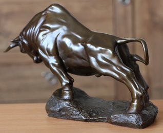 Statuetka Figurka Byk Byka prezent z okazji Awansu