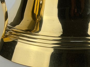 Dzwon ścienny żeglarski duży średnica 25  OUTLET