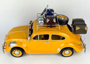 Duży Metalowy model auto retro Garbus na Prezent