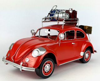 Duży Metalowy model auto retro Garbus na Prezent