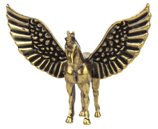 Mała figurka Jednorożec mosiężny na Prezent