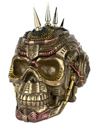 Czacha Czaszka Szkatułka Figura Steampunk Veronese