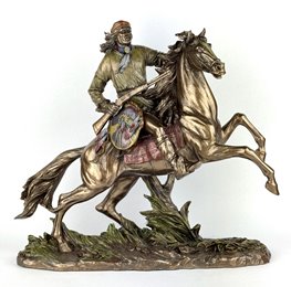 Indianin Apacz na koniu w galopie Veronese