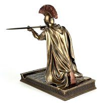 Figurka Rycerz Żołnierz Podstawka Na Pióro