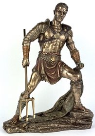 Retiarius gladiator rzymski na upominek