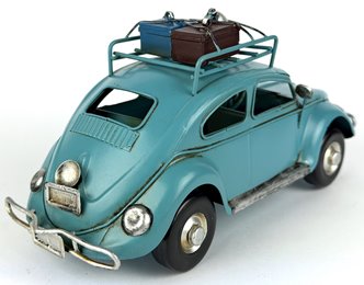 Metalowy model auto retro Garbus na Prezent