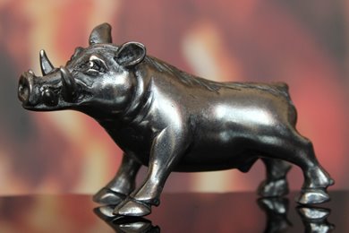 Cynowy Guziec Dzik Veronese Prezent dla Myśliwego