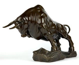 Statuetka Figurka Byk Byka prezent z okazji Awansu