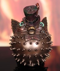 Figurka Ryba Rozdymka Tygrysia Steampunk Veronese