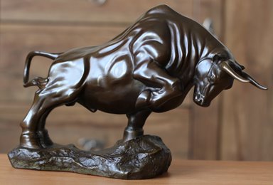 Statuetka Figurka Byk Byka prezent z okazji Awansu