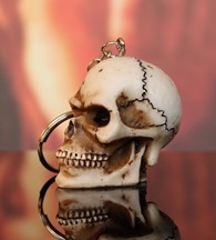 Brelok do kluczy Czaszka breloczek zawieszka