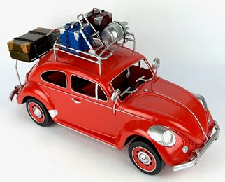 Duży Metalowy model auto retro Garbus na Prezent