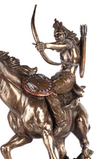 Mohikanin na koniu w galopie Veronese