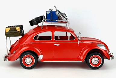 Duży Metalowy model auto retro Garbus na Prezent