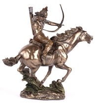 Mohikanin na koniu w galopie Veronese