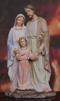 Szopka Dzieciątko Jezus Maria I Józef Figurka