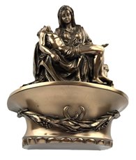 Kropielnica Pieta Jezus z Marią Anioł Na Prezent