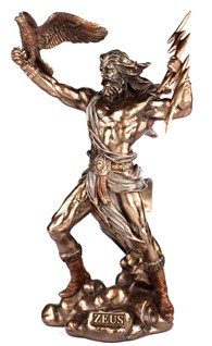 Figurka Zeus Statuetka Potężnego Zeusa Veronese